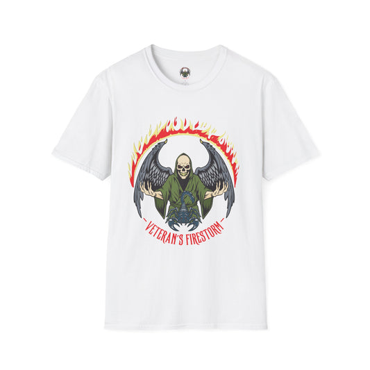 Veteran's Firestorm Logo Shirt with Cancer Research Support