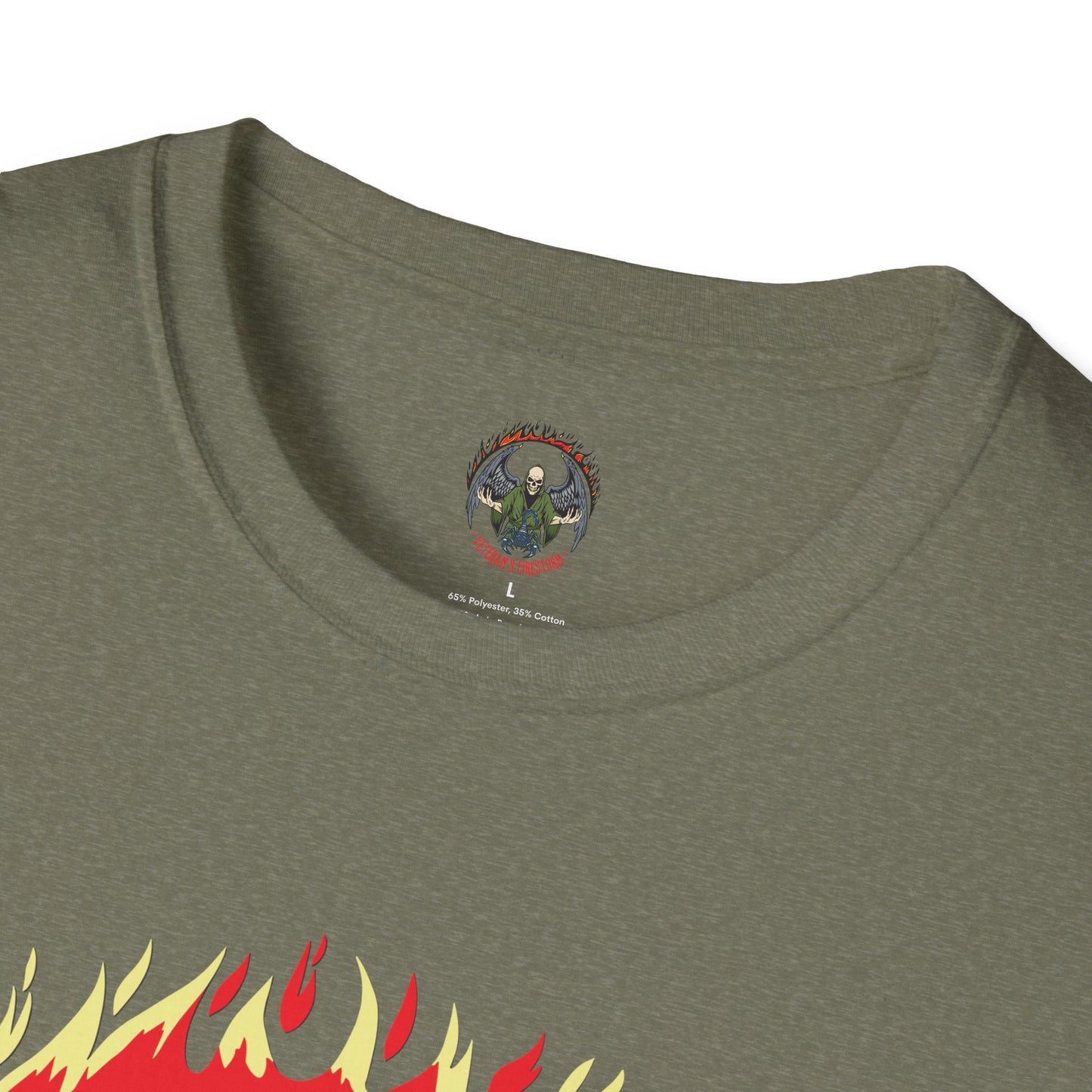 Veteran's Firestorm Logo Shirt with Cancer Research Support