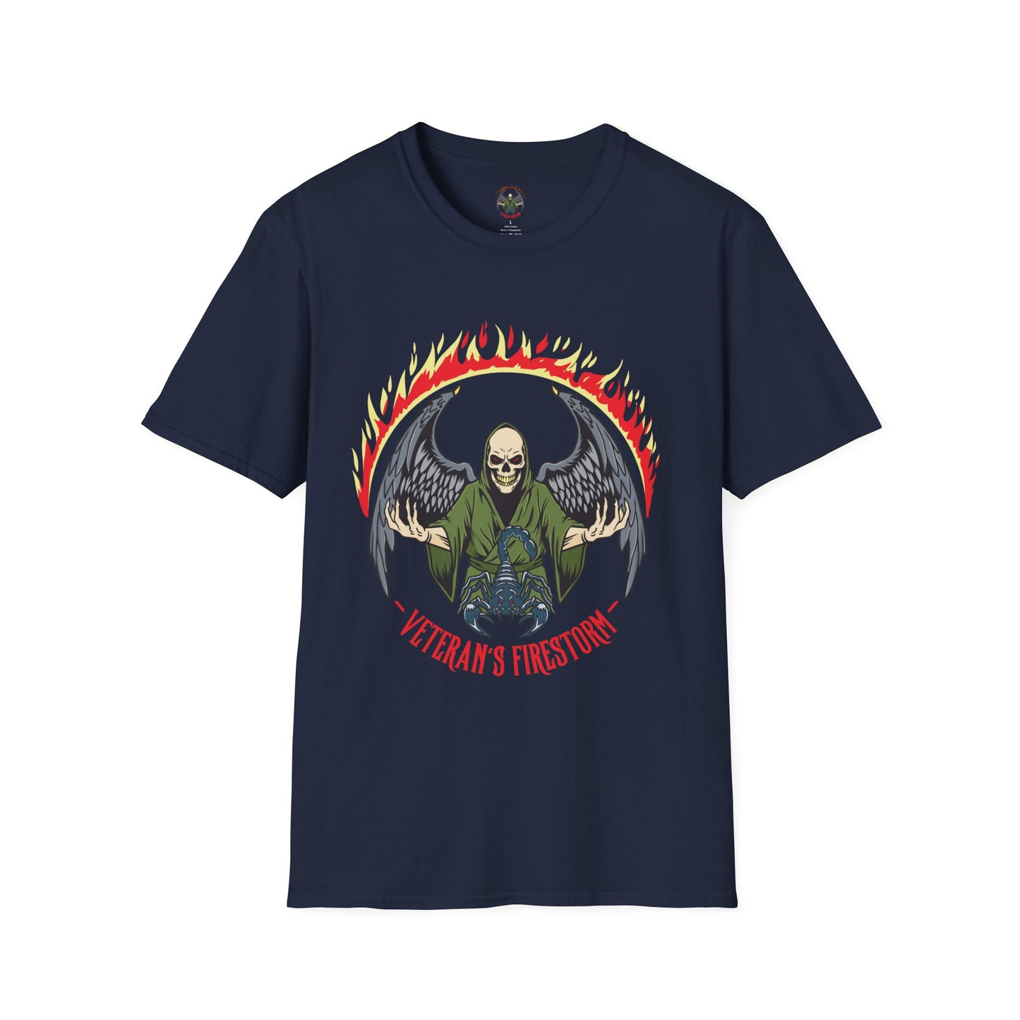 Veteran's Firestorm Logo T-shirt