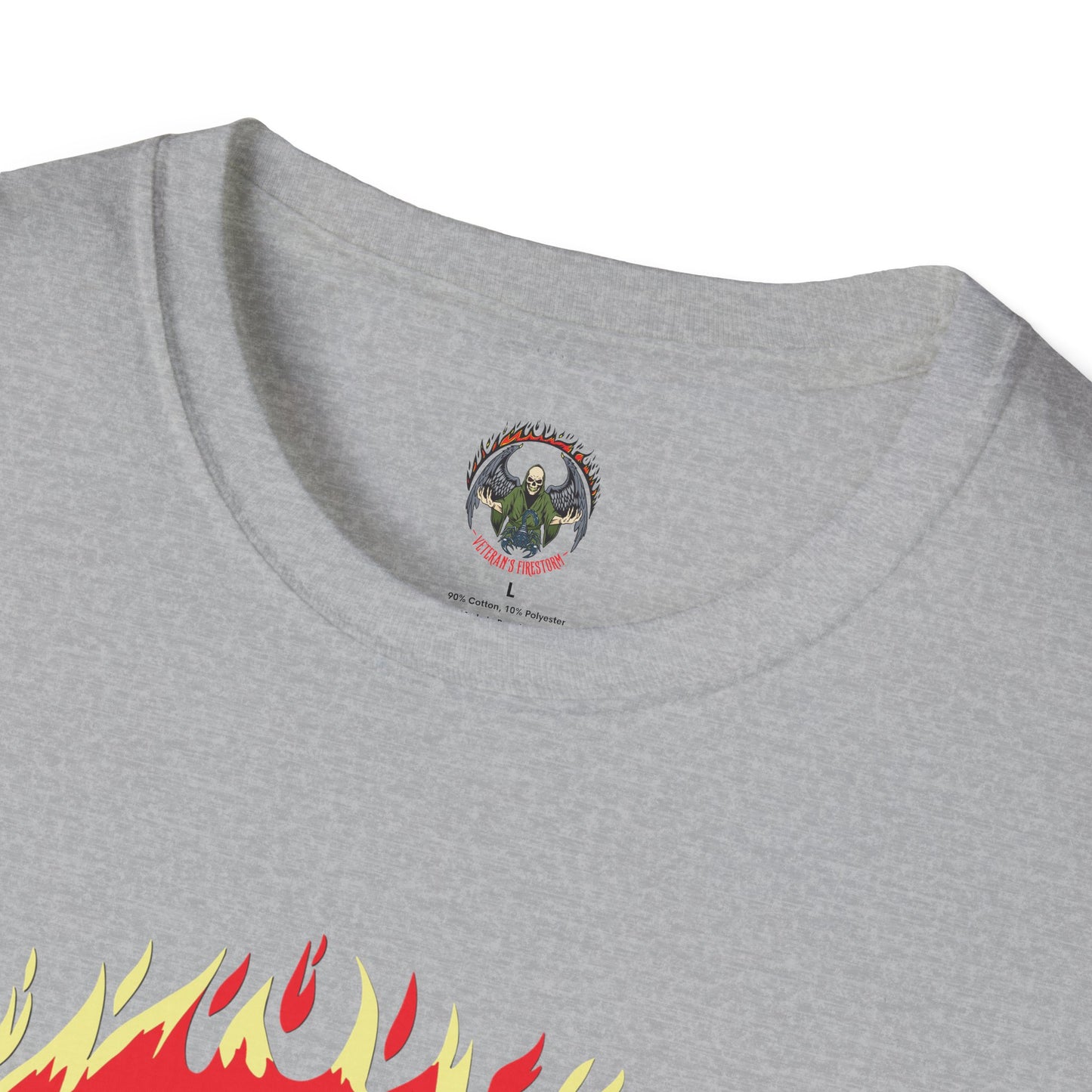 Veteran's Firestorm Logo T-shirt